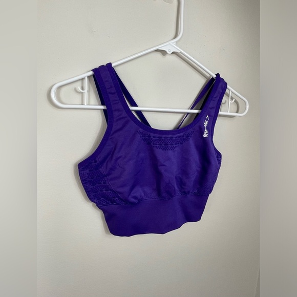 Gymshark Women's Energy Sport Crop Top Size S - Picture 4 of 6